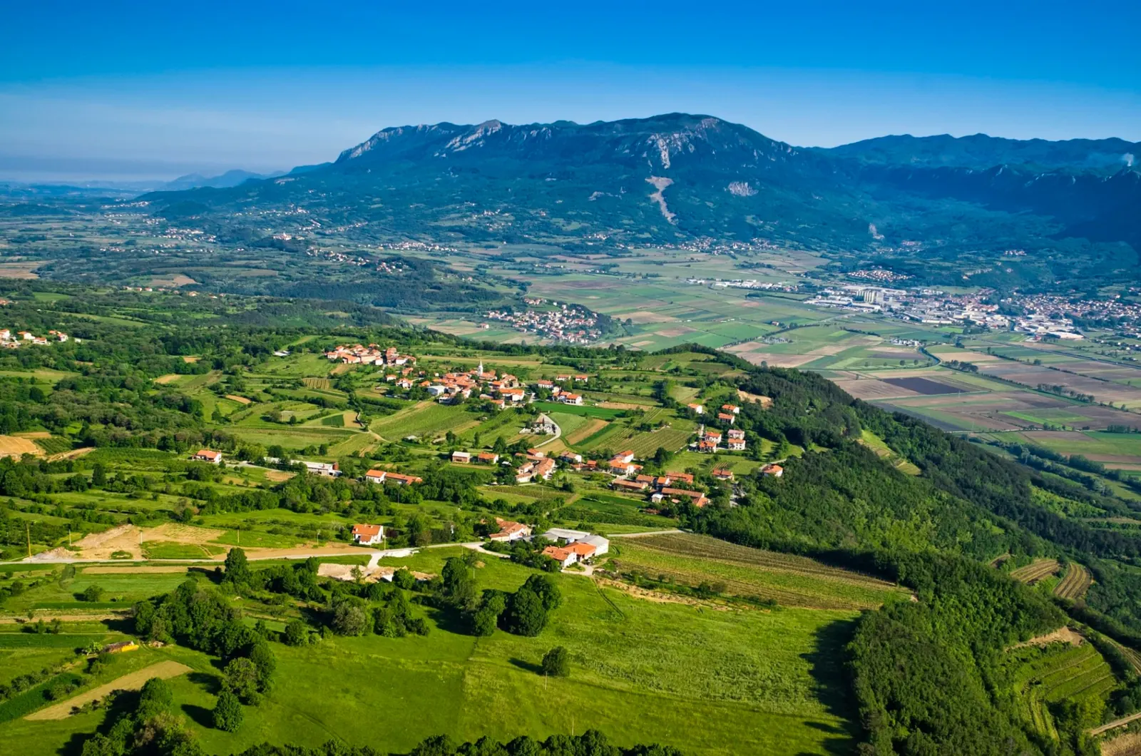 Panorama Vipavske doline
